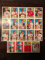 Washington Nationals 2018 Topps HERITAGE Team Set with Bryce Harper and Max Scherzer Plus