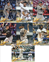 Pittsburgh Pirates 2018 Topps Complete Series One and Two Regular Issue 20 card team set with Tyler Glasnow and Josh Bell Future Stars cards plus