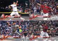 Arizona Diamondbacks 2018 Topps Complete Series One and Two Regular Issue 23 card Team Set including Paul Goldschmidt, Zack Greinke and Shelby Miller plus