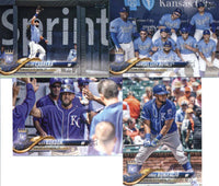 Kansas City Royals 2018 Topps Complete Series One and Two Regular Issue 23 card Team et with Eric Hosmer, Salvador Perez, Alex Gordon plus
