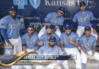 Kansas City Royals 2018 Topps Complete Series One and Two Regular Issue 23 card Team et with Eric Hosmer, Salvador Perez, Alex Gordon plus