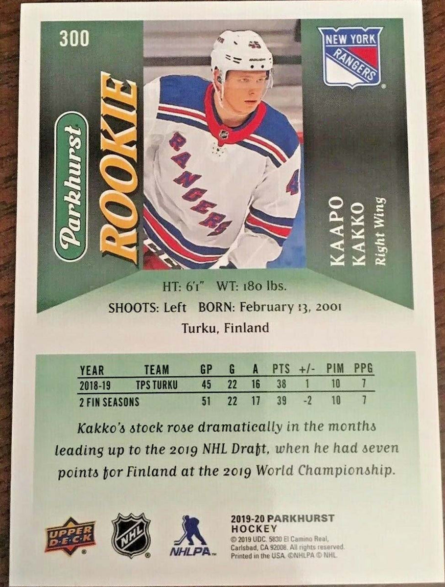 New York Rangers 2020 2021 Upper Deck PARKHURST Factory Sealed Team Se