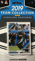 Carolina Panthers 2019 Donruss Factory Sealed Team Set