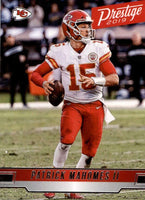 Patrick Mahomes II 2019 Panini Prestige Football Series Mint 3rd Year Card #19