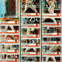 San Francisco Giants 2019 Topps Complete 20 Card Team Set with Buster Posey and Brandon Belt Plus