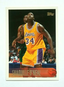 Shaquille O'Neal 1996 1997 Topps Series Mint 1st Lakers Card #220
