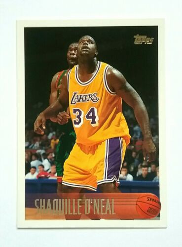 Shaquille O'Neal 1996 1997 Topps Series Mint 1st Lakers Card #220
