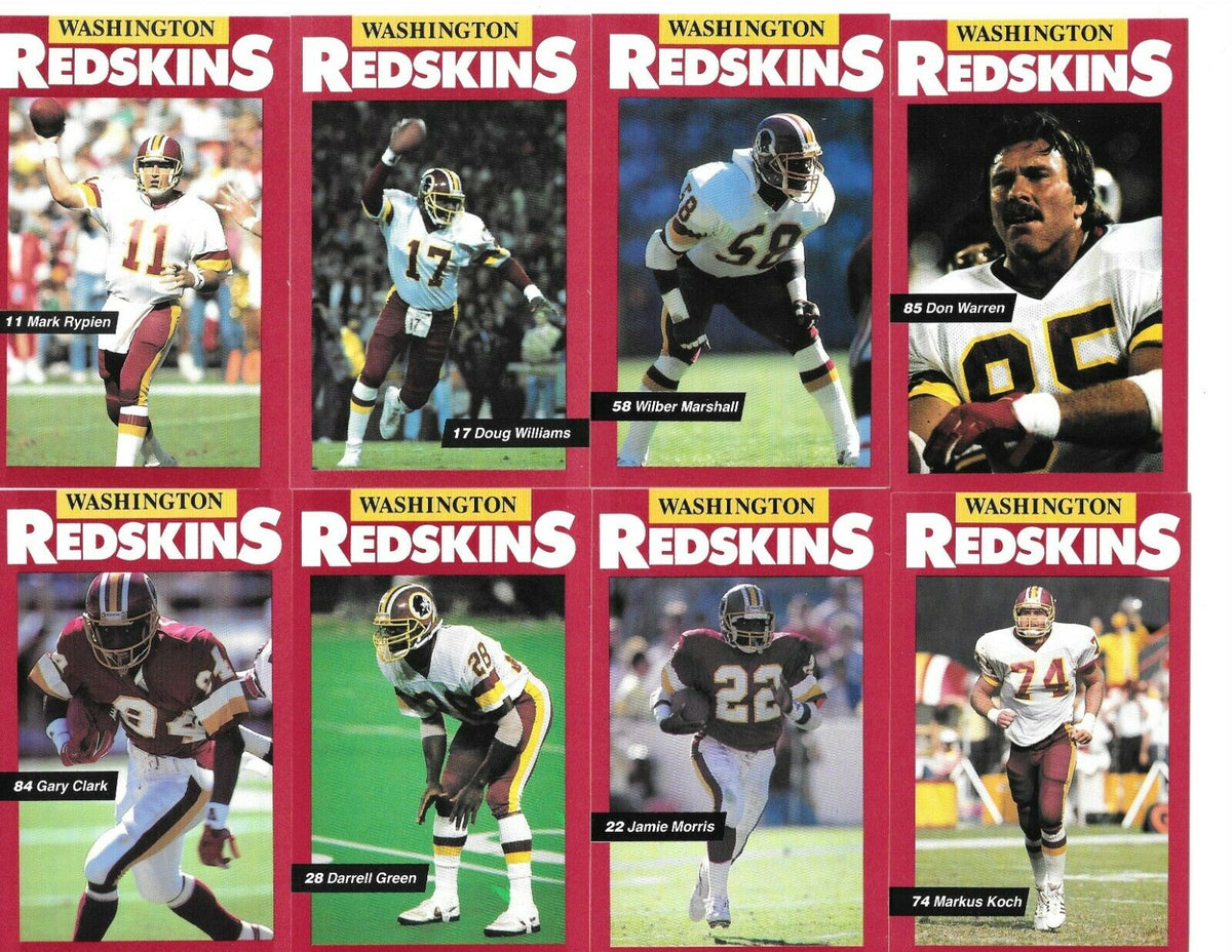 Washington Redskins 1989 Mobil Oil Police Safety Team set