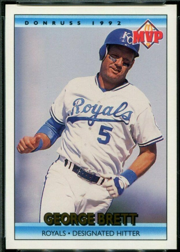 Brett 1992 Donruss McDonald's Series Mint Card 3 The Strictly