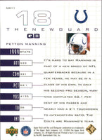 2000 Upper Deck The New Guard Insert Set with Peyton Manning Plus