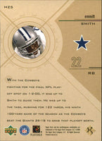 2000 Upper Deck Highlight Zone Insert Set with Emmitt Smith Plus