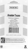 Houston Texans 2020 Donruss Factory Sealed Team Set with J.J. Watt and Rookie Cards of Coulter and Ross Blacklock Plus