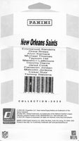 New Orleans Saints 2020 Donruss Factory Sealed 10 Team Set with Drew Brees and Alvin Kamara Plus Rated Rookie Cards