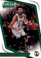 Jayson Tatum 2021 2022 Panini Chronicles Threads Series Mint BRONZE Parallel Card #96