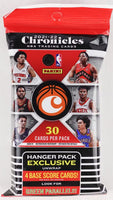 2021 2022 Panini Chronicles NBA Basketball Series Sealed HANGER PACK Box with 480 Cards including EXLUSIVES