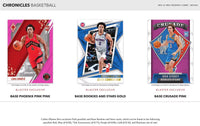 2021 2022 Panini Chronicles NBA Basketball Series Sealed HANGER PACK Box with 480 Cards including EXLUSIVES