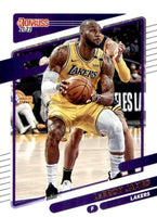 LeBron James 2021 2022 Panini DONRUSS Series Mint Card #12