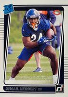 Chicago Bears 2021 Donruss Factory Sealed Team Set with a Rated Rookie Card of Justin Fields #253