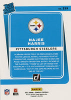 Pittsburgh Steelers 2021 Donruss Factory Sealed Team Set with Najee Harris and Pat Freiermuth Rated Rookie Cards Plus