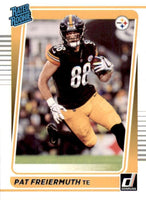 Pittsburgh Steelers 2021 Donruss Factory Sealed Team Set with Najee Harris and Pat Freiermuth Rated Rookie Cards Plus