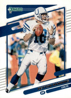 Indianapolis Colts 2021 Donruss Factory Sealed Team Set with Peyton Manning and 3 Rated Rookies