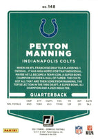 Indianapolis Colts 2021 Donruss Factory Sealed Team Set with Peyton Manning and 3 Rated Rookies