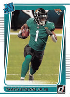 Travis Etienne Jr 2021 Panini Donruss Rated Rookie Series Mint ROOKIE Card #258