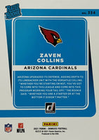 Arizona Cardinals 2021 Donruss Factory Sealed Team Set with Rated Rookie Cards of Rondale Moore and Zaven Collins