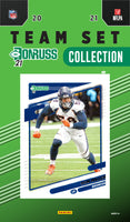 Denver Broncos 2021 Donruss Factory Sealed Team Set featuring a Rated Rookie Card of Patrick Surtain II