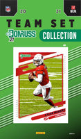 Arizona Cardinals 2021 Donruss Factory Sealed Team Set with Rated Rookie Cards of Rondale Moore and Zaven Collins