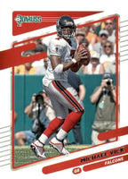 Atlanta Falcons 2021 Donruss Factory Sealed Team Set with a Rated Rookie Card of Kyle Pitts #260
