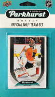 Philadelphia Flyers 2020 2021 Upper Deck PARKHURST Factory Sealed Team Set with Ron Hextall Legends