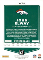 Denver Broncos 2021 Donruss Factory Sealed Team Set featuring a Rated Rookie Card of Patrick Surtain II