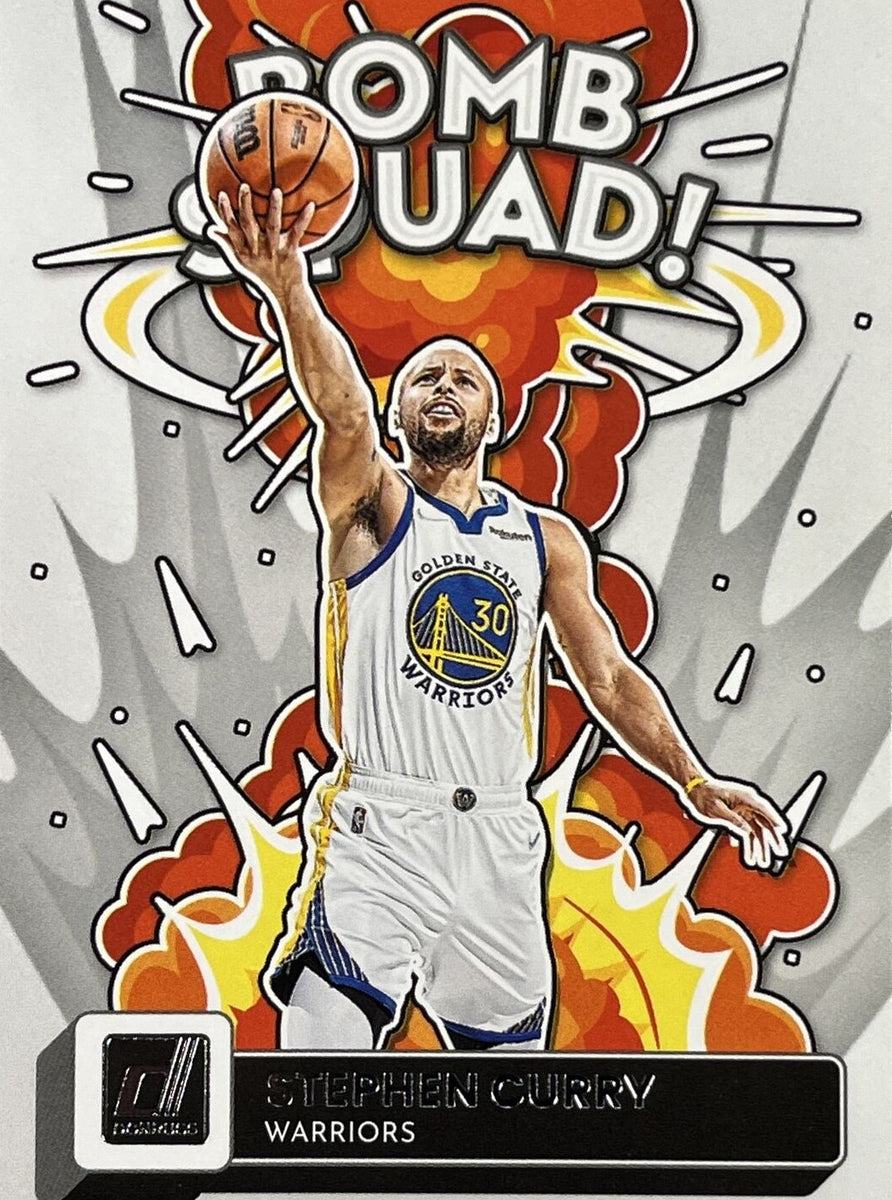 Stephen Curry 2021 2022 Donruss Complete Players Basketball Series Mint  Insert Card #7 Picturing Him in His White and Blue Golden State Warriors