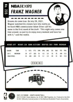 Orlando Magic 2021 2022 Hoops Factory Sealed Team Set with Rookie cards of Jalen Suggs and Franz Wagner