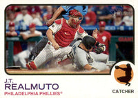 Philadelphia Phillies 2022 Topps HERITAGE Series Complete Basic 12 Card Team Set with Bryce Harper Plus