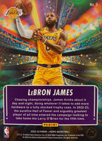 Lebron James 2022 2023 Panini Hoops Hoopla Series Mint Insert Card #3