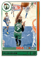 Jaylen Brown 2021 2022 Hoops Basketball Series Mint Card #9