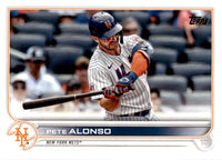 New York Mets 2022 Topps Complete Mint Hand Collated 20 Card Team Set Featuring Pete Alonso and Jacob deGrom Plus Rookie Cards and Others