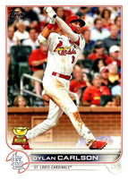 St. Louis Cardinals 2022 Topps Complete Mint Hand Collated 21 Card Team Set Featuring Yadier Molina and Adam Wainwright Plus a Lars Nootbaar Rookie Card and More