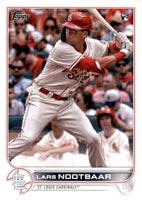 St. Louis Cardinals 2022 Topps Complete Mint Hand Collated 21 Card Team Set Featuring Yadier Molina and Adam Wainwright Plus a Lars Nootbaar Rookie Card and More
