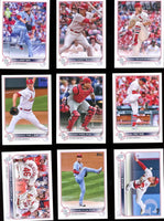 St. Louis Cardinals 2022 Topps Complete Mint Hand Collated 21 Card Team Set Featuring Yadier Molina and Adam Wainwright Plus a Lars Nootbaar Rookie Card and More