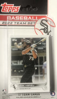 Chicago White Sox 2022 Topps Factory Sealed 17 Card Team Set