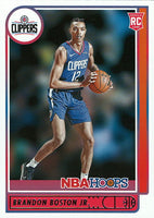 Los Angeles Clippers 2021 2022 Hoops Factory Sealed Team Set with Rookie Cards of Keon Johnson, Brandon Boston Jr. and Jason Preston