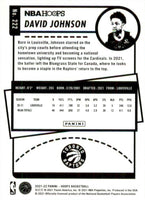 Toronto Raptors 2021 2022 Hoops Factory Sealed Team Set with Rookie cards of David Johnson and Scottie Barnes