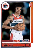 Washington Wizards 2021 2022 Hoops Factory Sealed Team Set Rookie Cards of Corey Kispert and Isaiah Todd