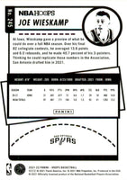 San Antonio Spurs 2021 2022 Hoops Factory Sealed Team Set With Rookie Cards of Joshua Primo and Joe Wieskamp