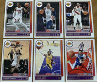 Los Angeles Lakers 2021 2022 Hoops Factory Sealed Team Set with LeBron James