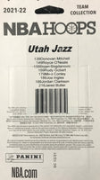 Utah Jazz 2021 2022 Hoops Factory Sealed Team Set with a Rookie Card of Jared Butler