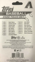 Arizona Diamondbacks 2022 Topps Factory Sealed 17 Card Team Set